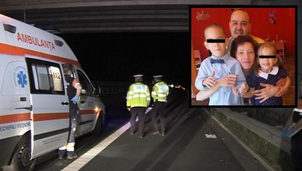 Mesajul emoţionant al soţiei tânărului care s-a aruncat de pe pod, pe autostrada spre Lugoj: "O să ne lipseşti! Te iubim tati!"