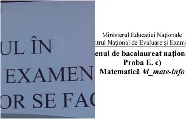 Subiecte matematică Bac 2018: Ce au avut de rezolvat elevii la matematică