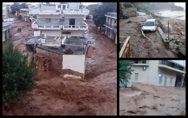 Prăpăd în Grecia, este cod roşu de vreme extremă. MAE a emis o alertă de călătorie pentru români