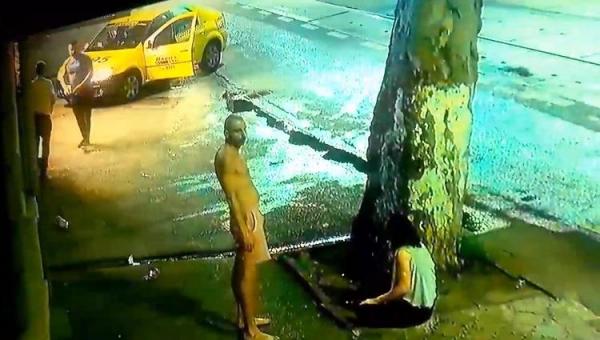 Cine este tânărul care şi-a bătut crunt mama în miez de noapte, pe o stradă din Capitală. Bărbatul de 40 de ani are afecţiuni psihice