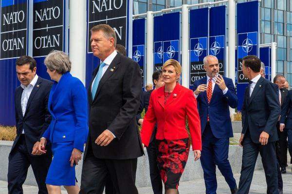 Preşedintele Klaus Iohannis la summitul NATO de la Bruxelles
