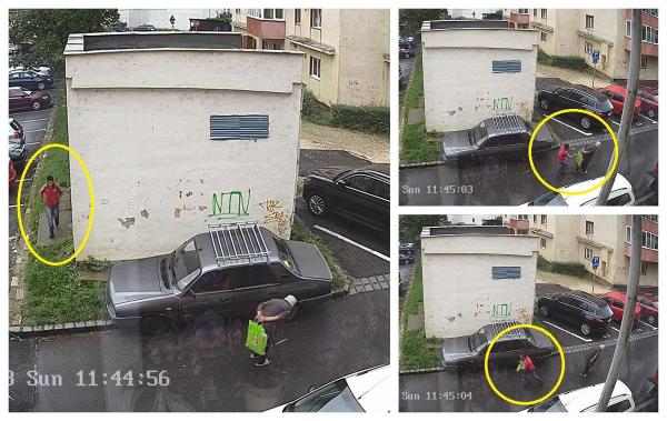 Batrana este jefuita de un tanar