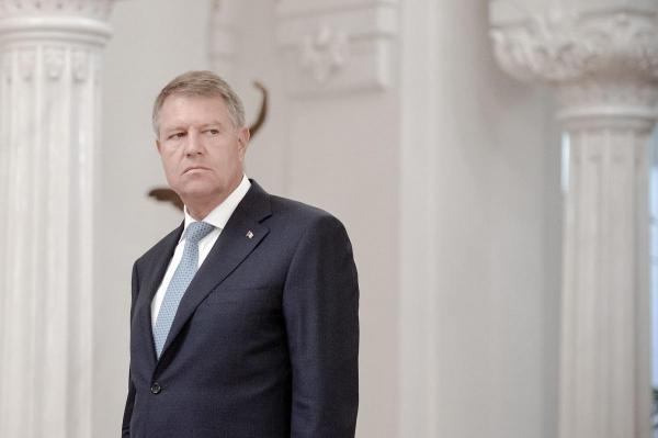 Klaus Iohannis la Palatul Cotroceni