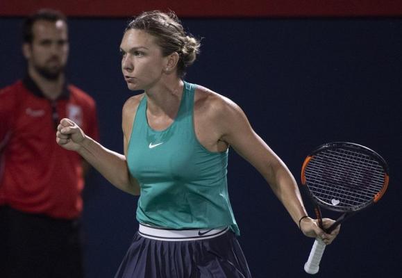 Simona Halep, la turneul Rogers Cup