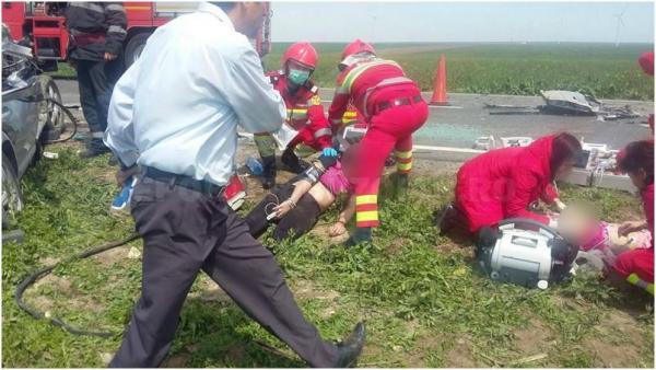 Accident grav la Buzău. Un camion a spulberat totul în cale, la o trecere de pietoni