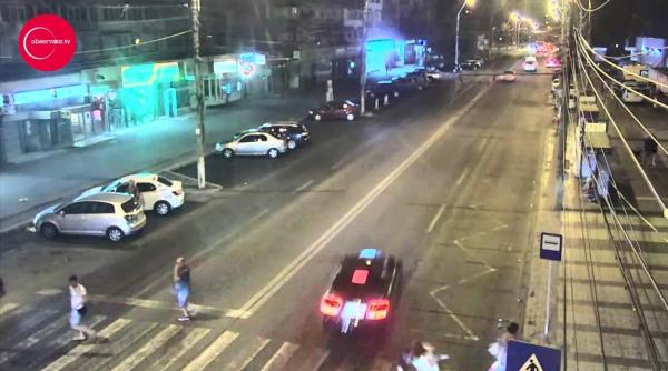 Chitarist spulberat pe o trecere de pietoni, în Galaţi