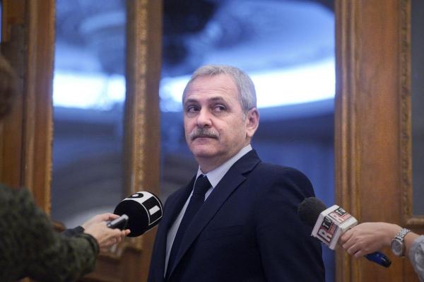 Liviu Dragnea reacționează la întrebările jurnaliștilor