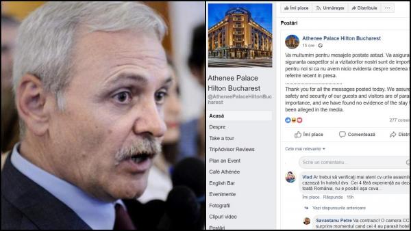 Athenee Palace Hilton, prima reacţie în cazul presupuşilor asasini cazaţi la hotel: "Protecţia oaspeţilor este vitală pentru noi"