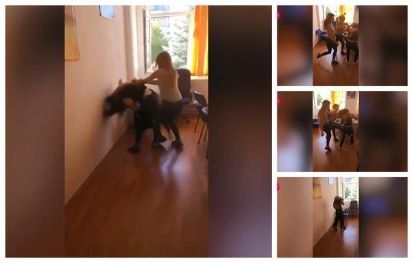Inspectoratul şcolar a aflat din presă de bătaia elevelor de la "Dimitrie Ghika", la fel şi directorul şcolii (Video)