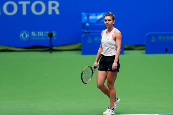 Simona Halep, după eliminarea de la Wuhan Open