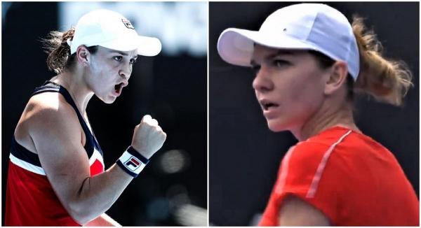 Simona Halep, învinsă în primul meci al anului. Românca, ironizată de Barty: "A jucat nr. 1 cu nr. 15 și nu s-a văzut o diferență mare"