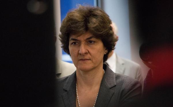 Sylvie Goulard când era ministru francez al apărării