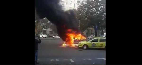 Pompierii au intervenit la faţa locului