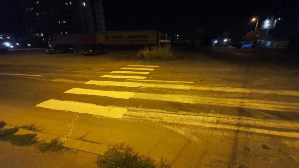 Trecere de pietoni cu lavabilă