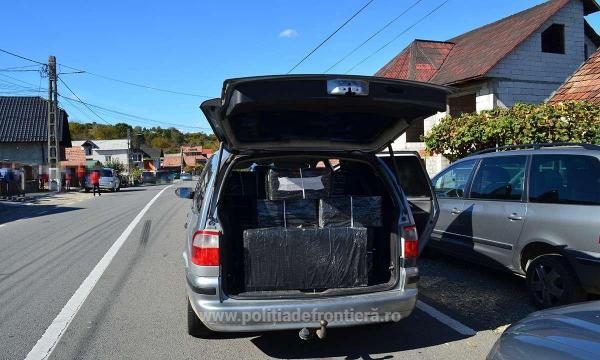 Traficantul de ţigări a fost prins după o urmărire ca-n filme