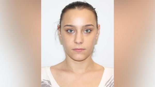 Ștefania Crăciun în fotografia postată de Poliția Română
