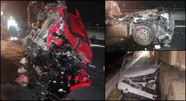 Traficul pe A1, pe sensul Arad - Timişoara, este blocat