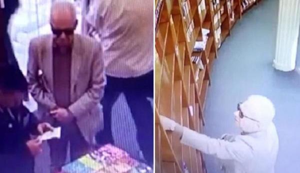 Camerele de supraveghere l-au filmat pe ambasadorul Mexicului în Argentina în timp ce fură o carte