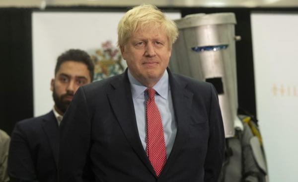 Boris Johnson reacționează după rezultatul votului în alegerile parlamentare din Marea Britanie