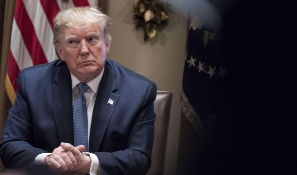 Donald Trump într-o conferință de presă la Casa Albă