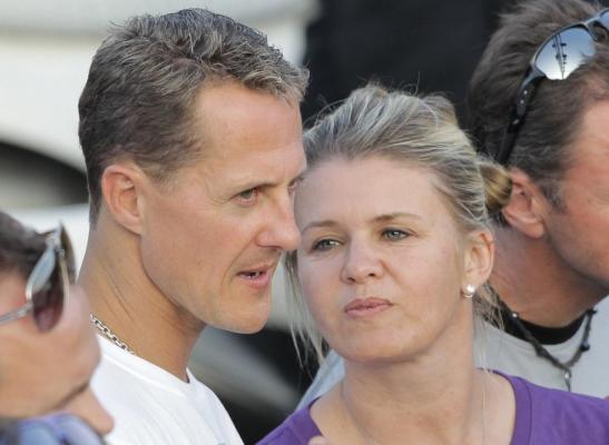 Corinna, soţia fostului pilot de Formula 1 Michael Schumacher