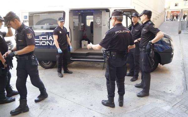 Polițiști spanioli într-o misiune