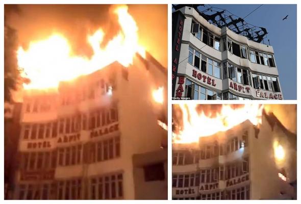 Cel puţin 17 morţi la nuntă, după ce un hotel a fost distrus de un incendiu