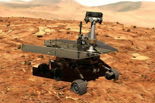 Roverul Opportunity în misiune pe Marte