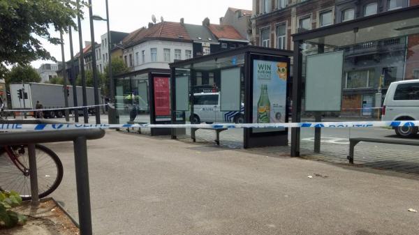 Zona în care a fost comis atacul armat din Anvers