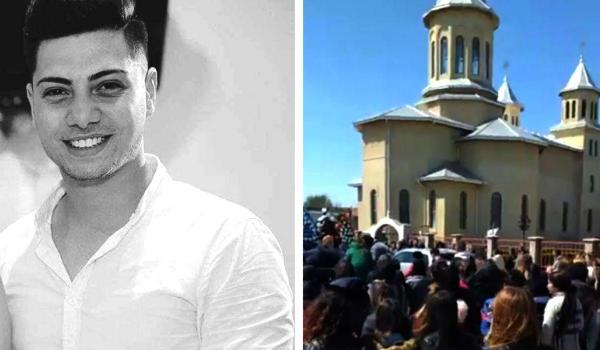 Mii de oameni la înmormântarea lui Bogdan Marghiol, în Dorobanţu