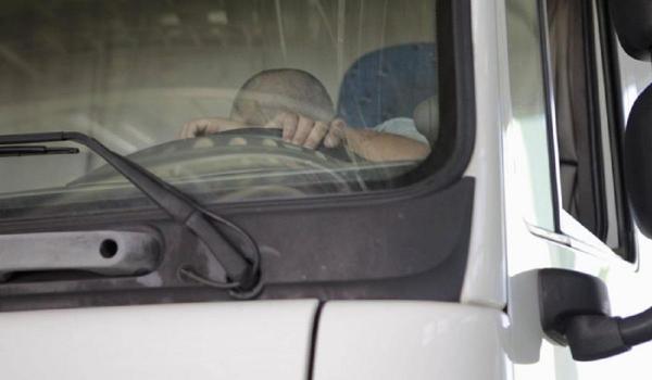 Şofer român de tir în Belgia