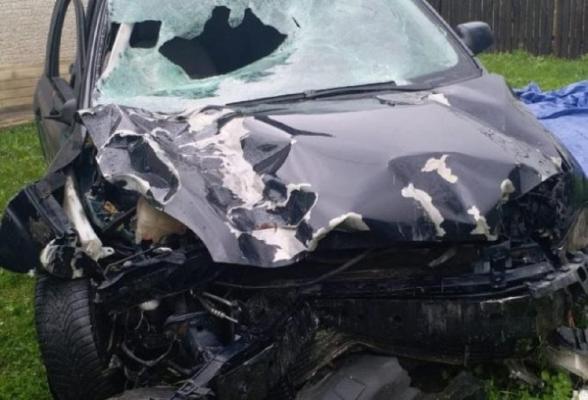 Jandarmul din Botoşani care a fugit după ce a produs un grav accident s-a predat după 16 ore