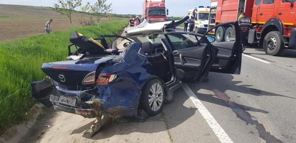 Un grav accident rutier s-a produs în Cluj, între Luna și Luncani