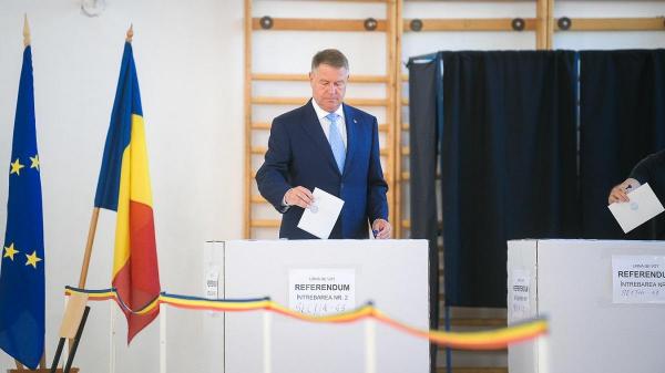 Klaus Iohannis, la votul pentru Alegerile Europarlamentare 2019 și Referendum pentru justiție
