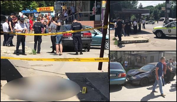 Un șofer a intrat într-o stație de autobuz la Botanica, în Chişinău