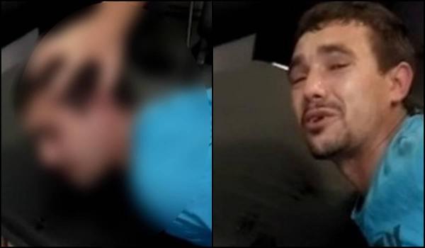 Polițist lovit cu piciorul în cap de un şofer beat, lângă Timișoara: "Am fost în depresie, nevastă'mea m-a părăsit" (Video)