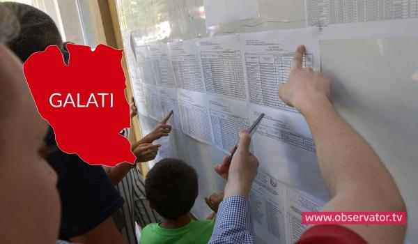 Candidaţi privesc rezultatele la Evaluarea Naţională