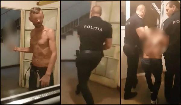 Fănel Ciocoban, zis şi 'Jilava', a semănat teroare cu maceta într-o scară de bloc din Brăila