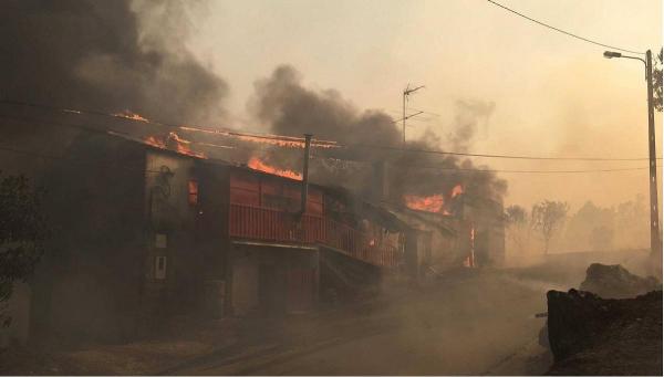 Centrul Portugaliei, cel mai afectat de incendiile de vegetaţie