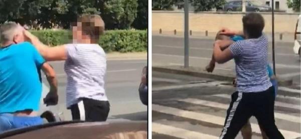 Femeia care şi-a bătut bărbatul a fost amendată