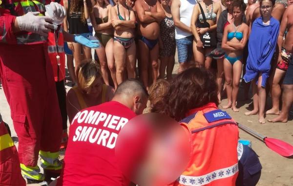 Un bărbat a murit înecat, pe plaja Laguna din Mangalia