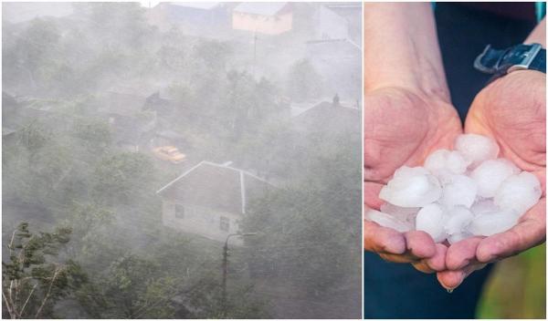 Furtuni foarte puternice lovesc acum 16 judeţe şi Bucureştiul. Alertă meteo cu efect imediat