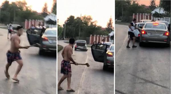 Bătăuși se încaieră pe stradă la Dascălu