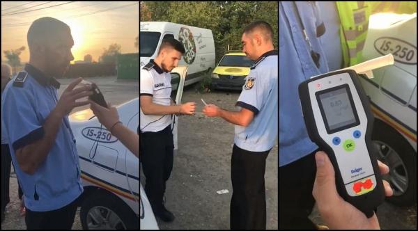 Poliţistul băut s-a ales cu dosar penal