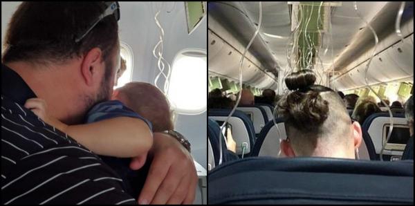 Momente de panică la bordul unui avion, după un picaj dramatic