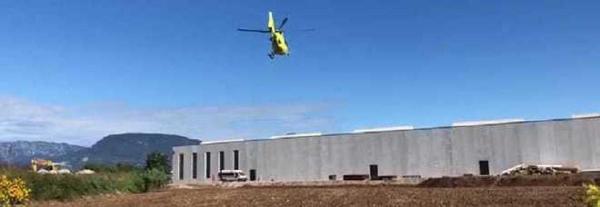 Român rănit grav după un accident de muncă