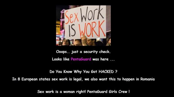 A fost atacat site-ul Curții de Conturi. Hackerii cer legalizarea prostituției