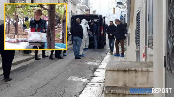 Locul crimei unde a fost găsită moartă românca