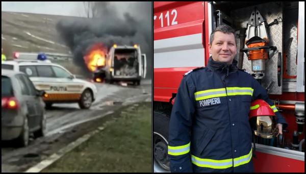 Decizie de viață și de moarte a unui pompier din Botoșani, aflat în timpul liber