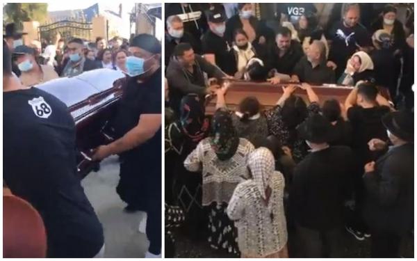 Oameni alungați cu mascații de la înmormântarea unui bărbat răpus de Covid-19, la Roşiorii de Vede